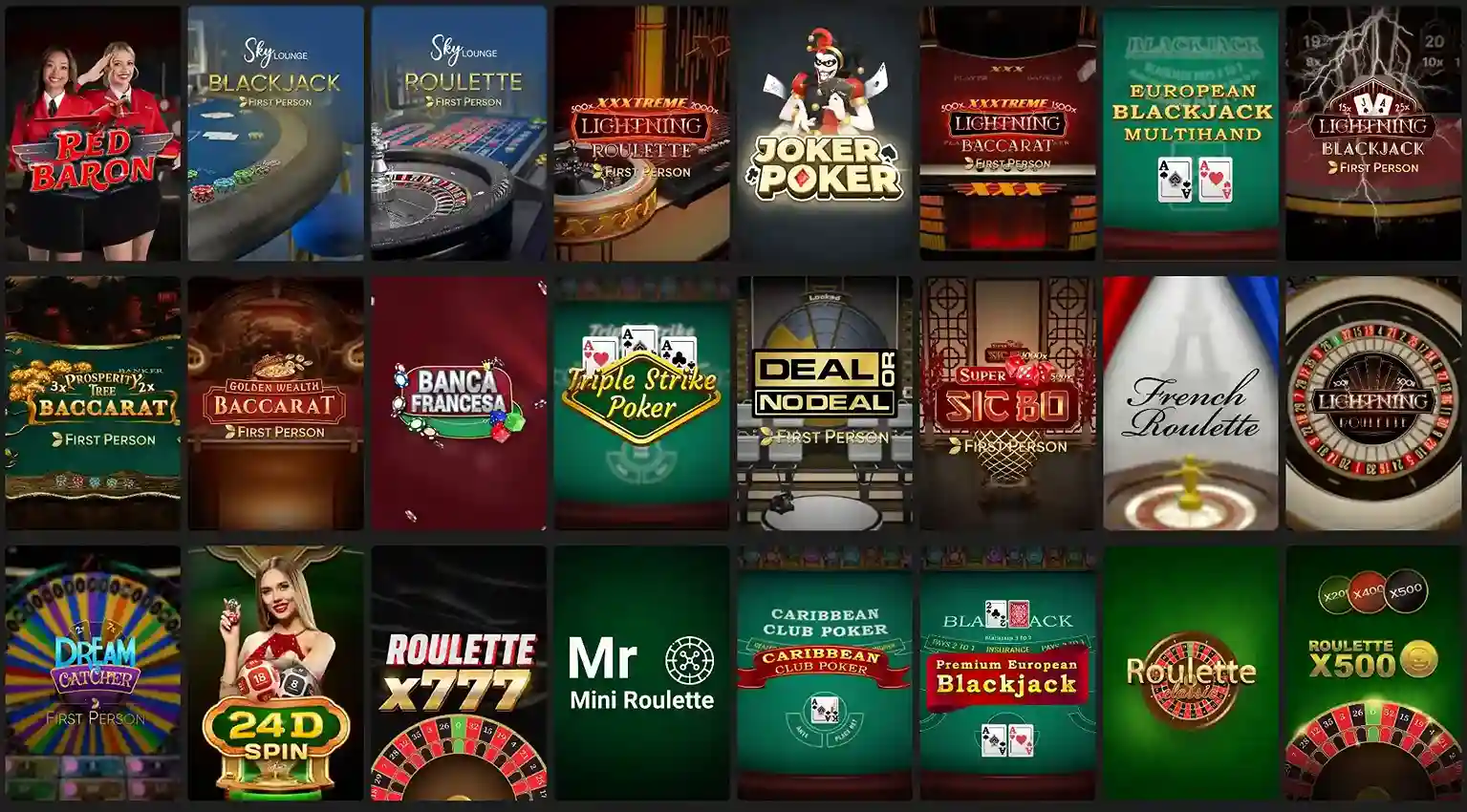 Casino Extra Jeux de table